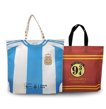 Bolsas con licencias oficiales